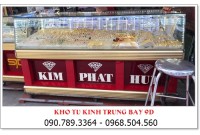 THANH LÝ TỦ CHUYÊN TRƯNG BÀY VÀNG BẠC